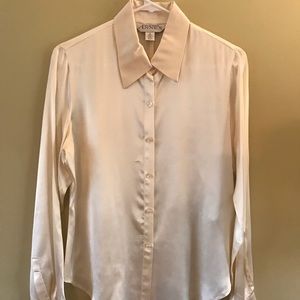 Casual Corner silk blouse